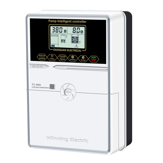 Controlador de bomba de &aacute;gua agr&iacute;cola com display LCD de 4kw